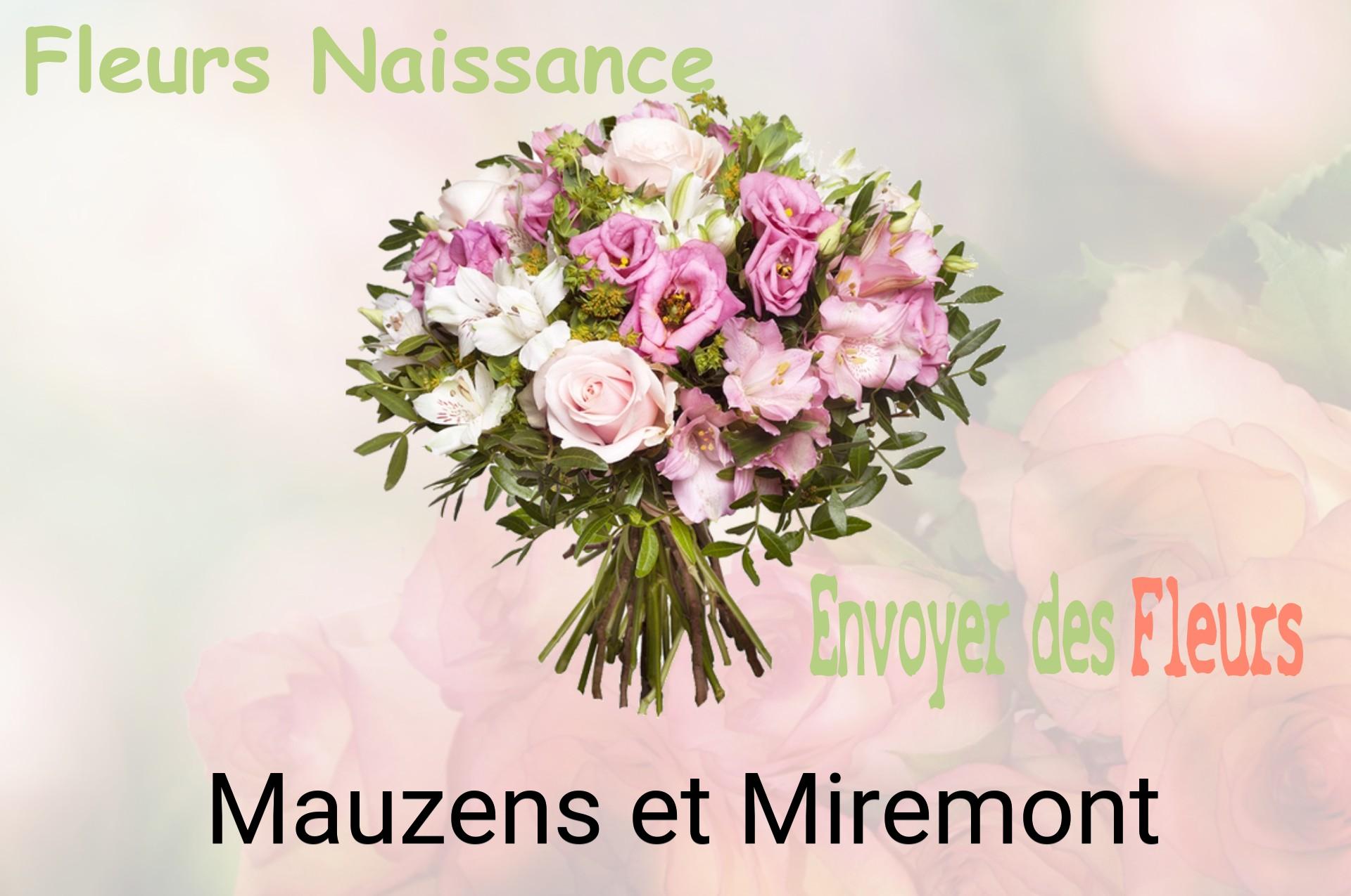 Bouquet de fleurs de naissance livré à Mauzens-et-Miremont