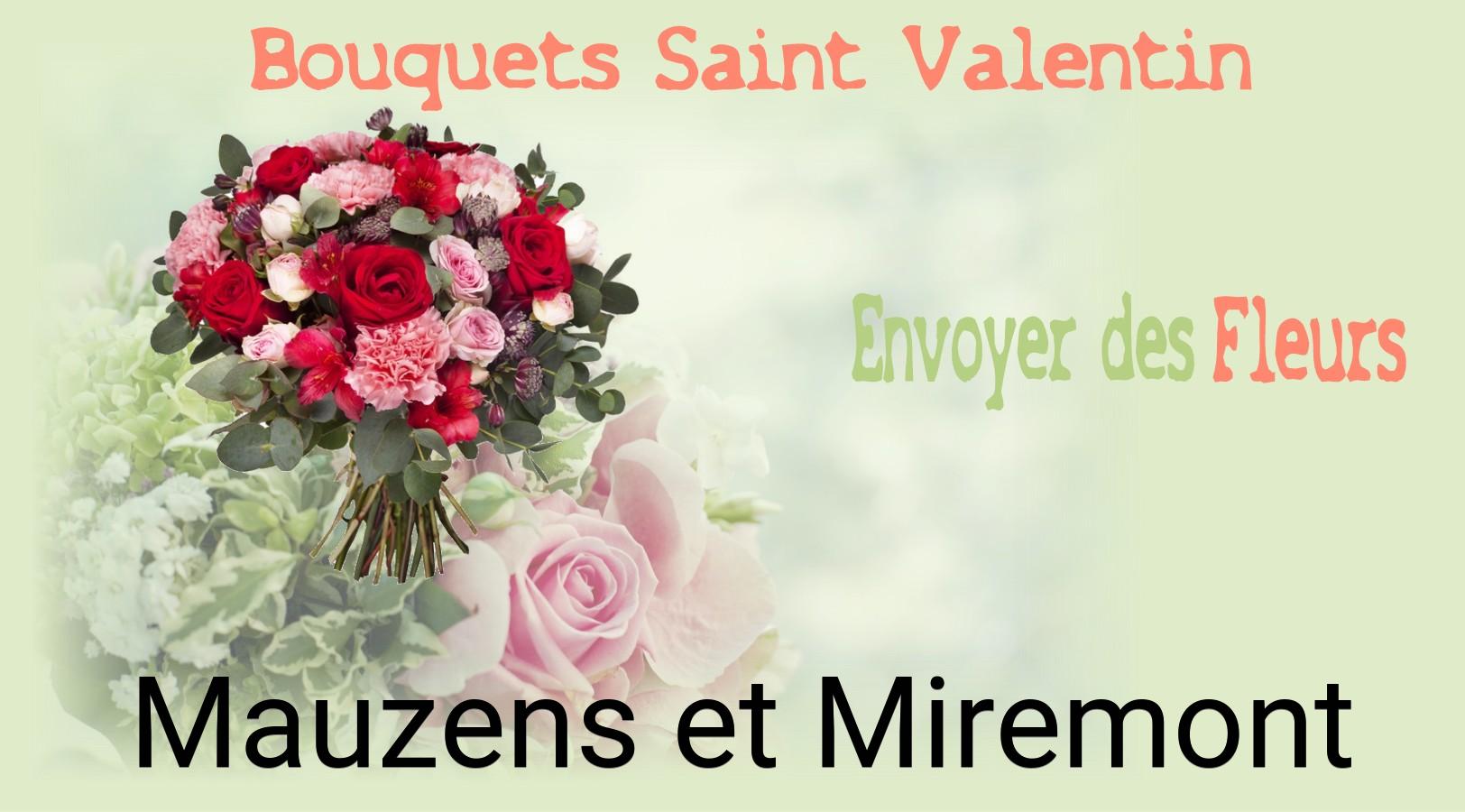 Roses de Saint-Valentin livrées à Mauzens-et-Miremont